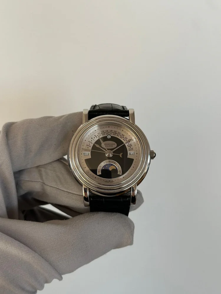 Parmigiani Fleurier Toric Perpetual Calendar Retrograde in Platinum
